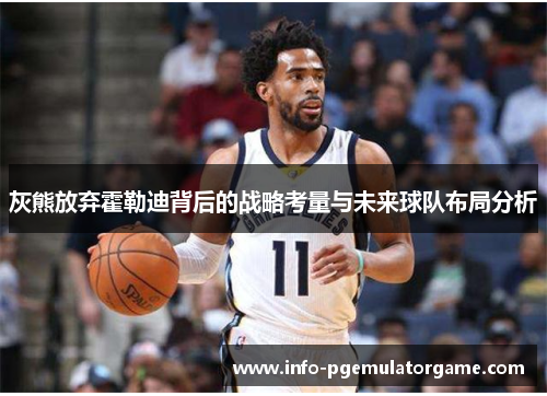 灰熊放弃霍勒迪背后的战略考量与未来球队布局分析